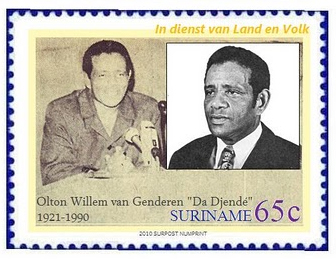 postzegel OW van Genderen